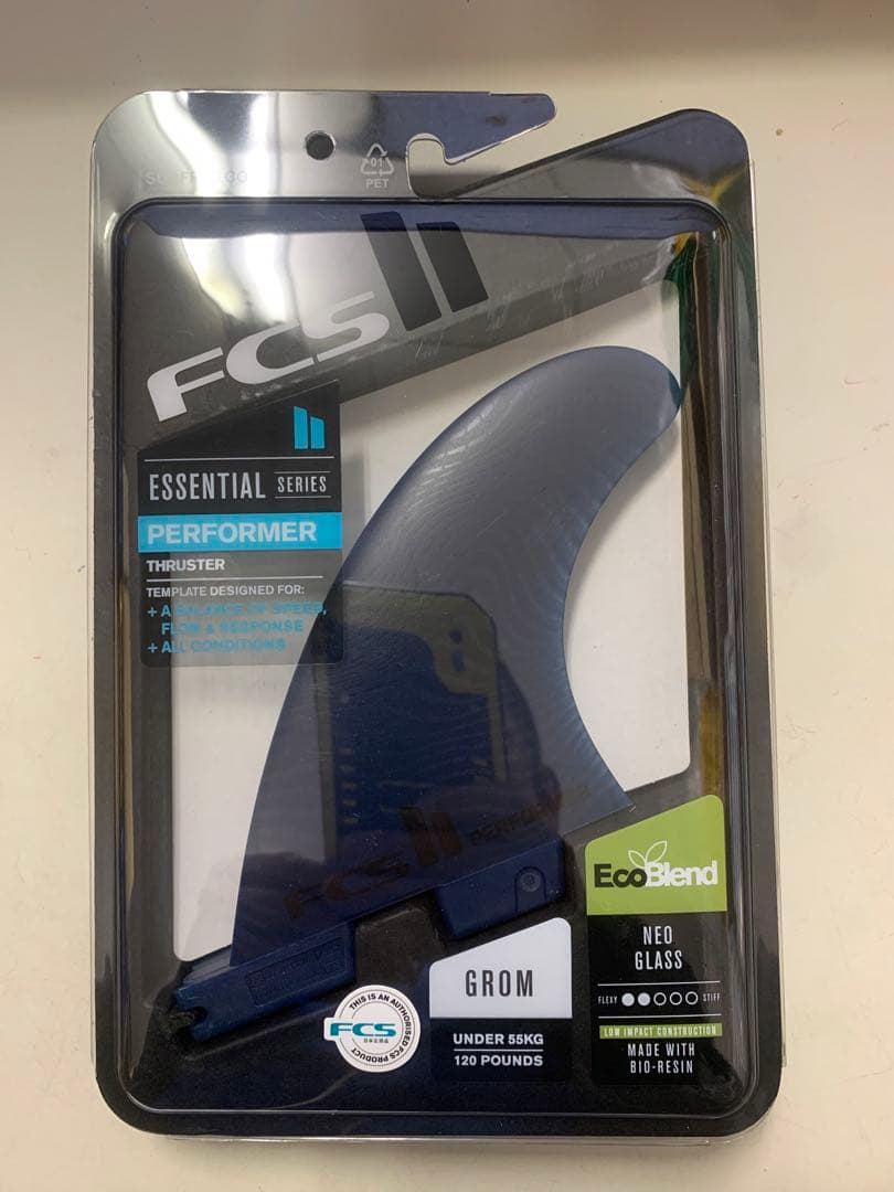 FCS2 パフォーマー エコブランド 3フィン グロム サイズ キッズ 子供用