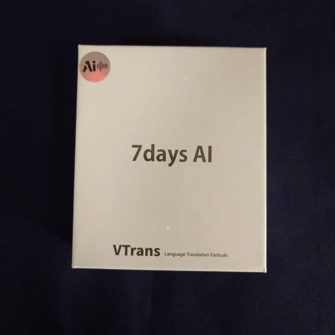 VTrans 7days AI 翻訳イヤフォン