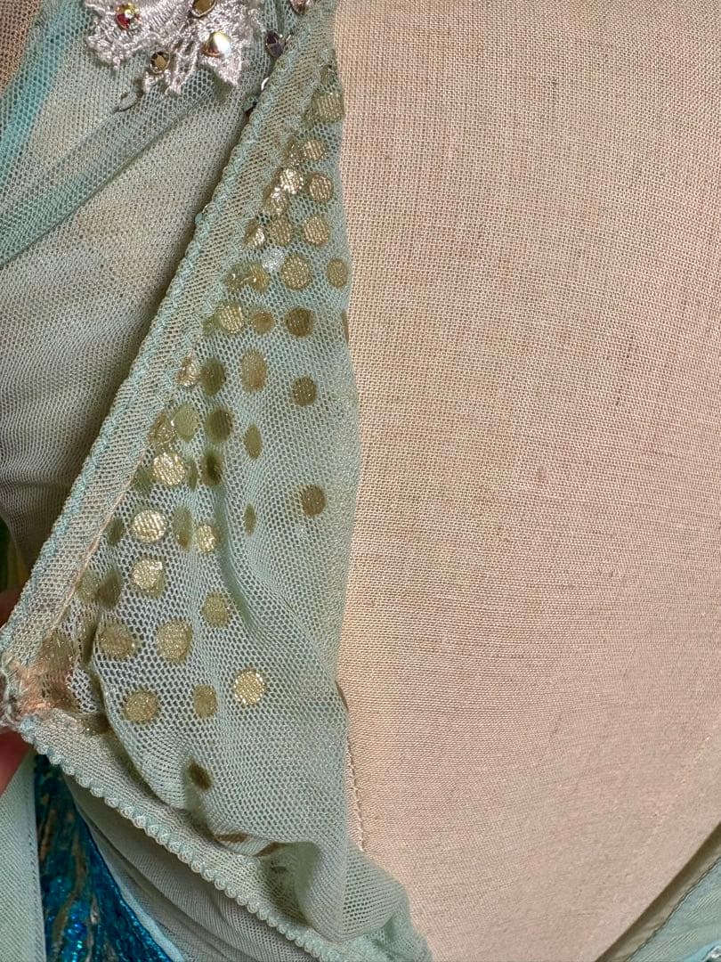 タカダンス✴︎ライトブルー 社交ダンスドレス