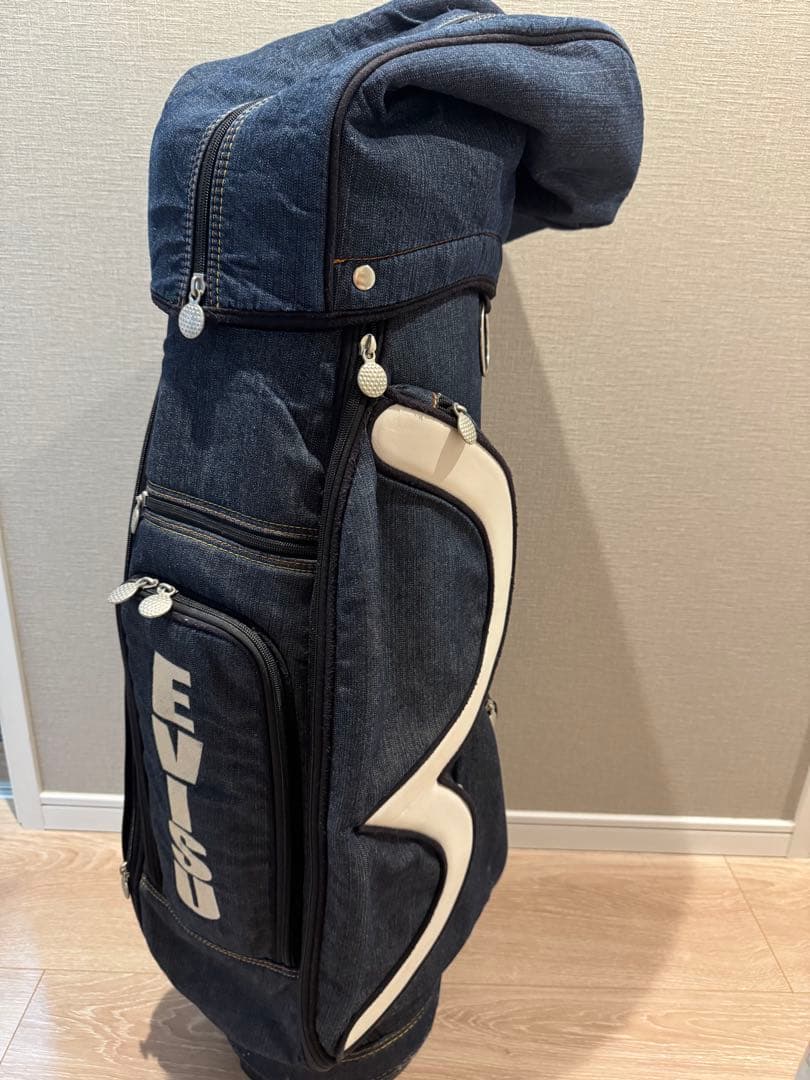 最終お値下げ！！【超希少】EVISU デニムキャディバッグ