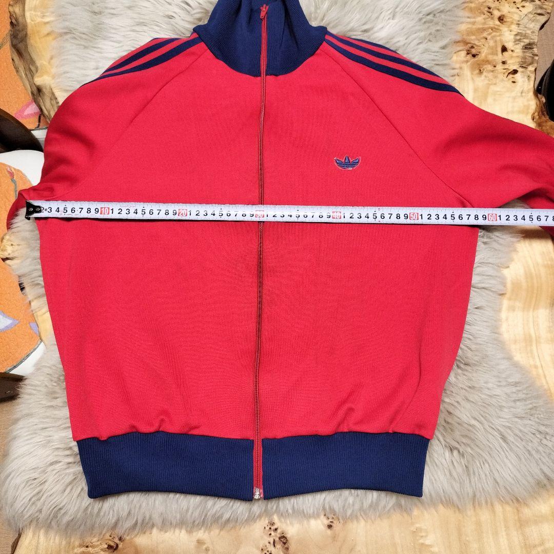70s 〜80S 赤 西ドイツタグ 5号 Adidas トラック