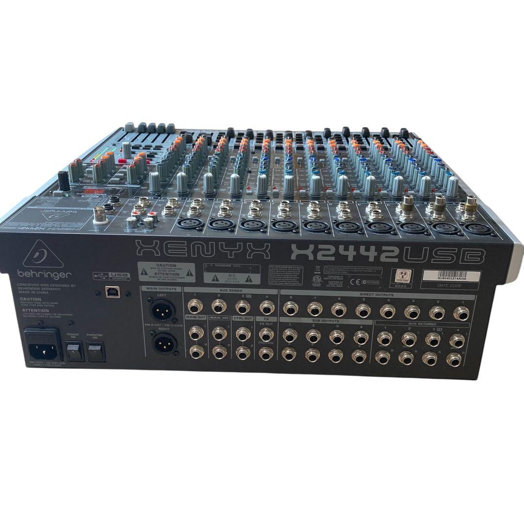 【美品】希少　BEHRINGER XENYX X2442USB アナログミキサー
