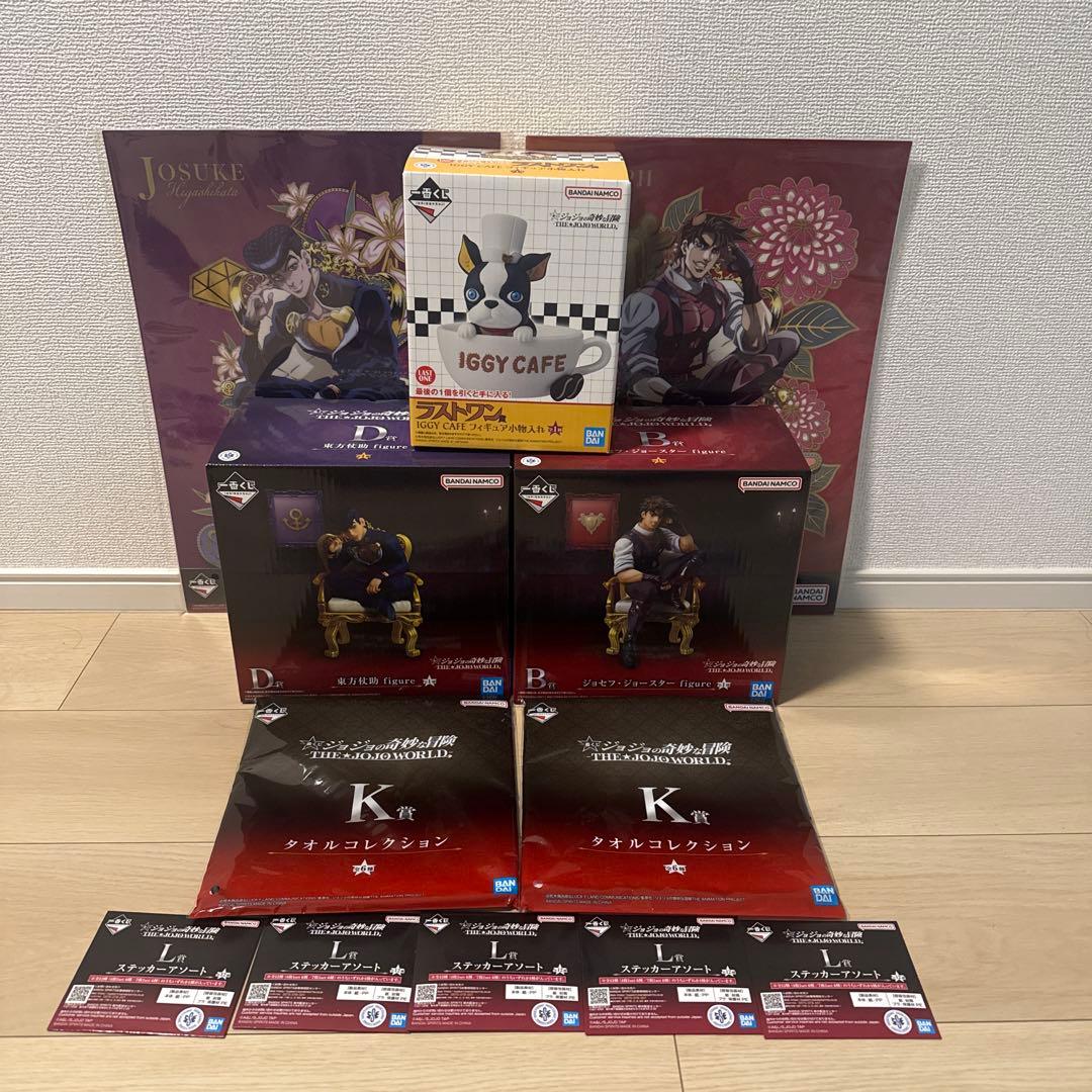 未開封ジョジョの奇妙な冒険 一番くじ B賞＋D賞＋＋ラストワンおまけ