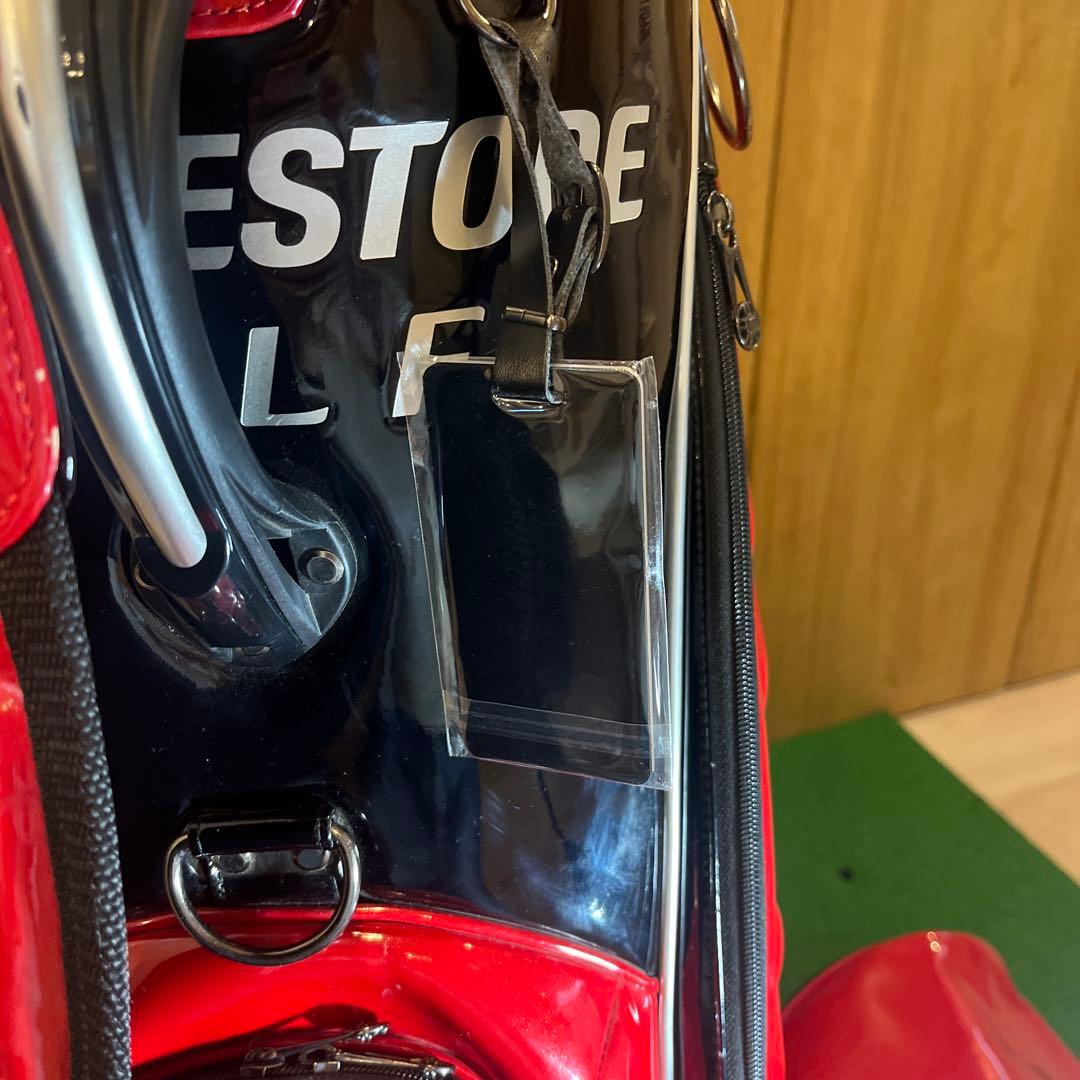 ブリヂストン　キャディバッグCBD32B レッドツアーレプリカ