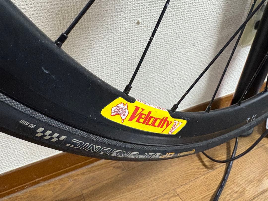 ピスト　前後ホイールセット　デュラエースハブ