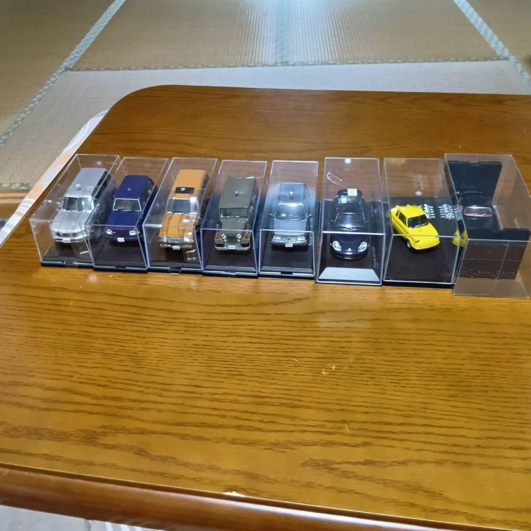 【8台セット】国産名車コレクション　1/43 パジェロ　エスクード　他