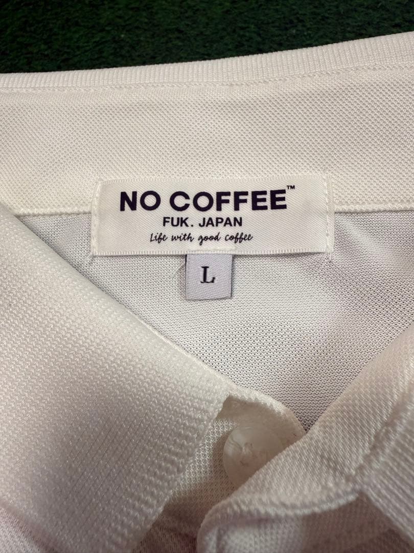 NO COFFEE✖️CLUB HAUSポロシャツ Lサイズ