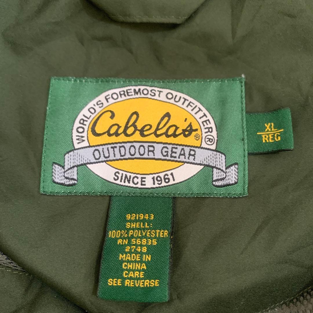 Cabelas フィッシングジャケット ＳＳT モス　オリーブ　MARSカラー