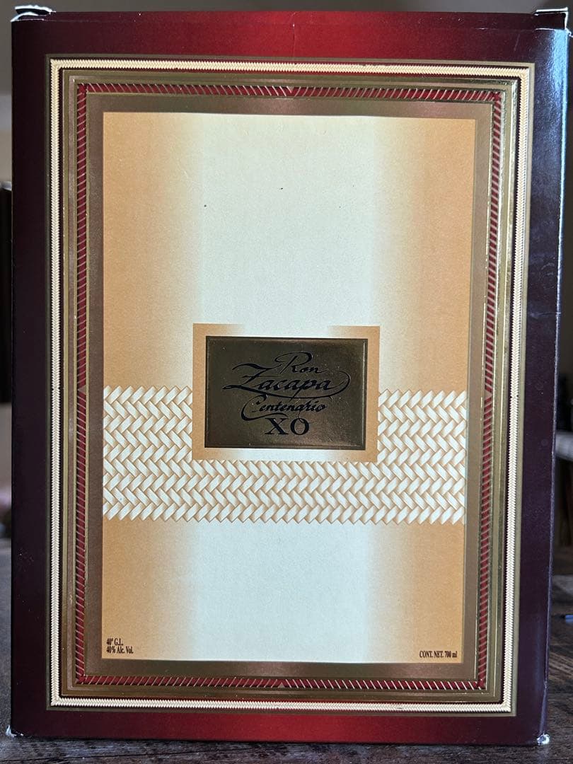 ロン サカパ　センテナリオ　Ｘ.O. 2005年限定モデル　未開封