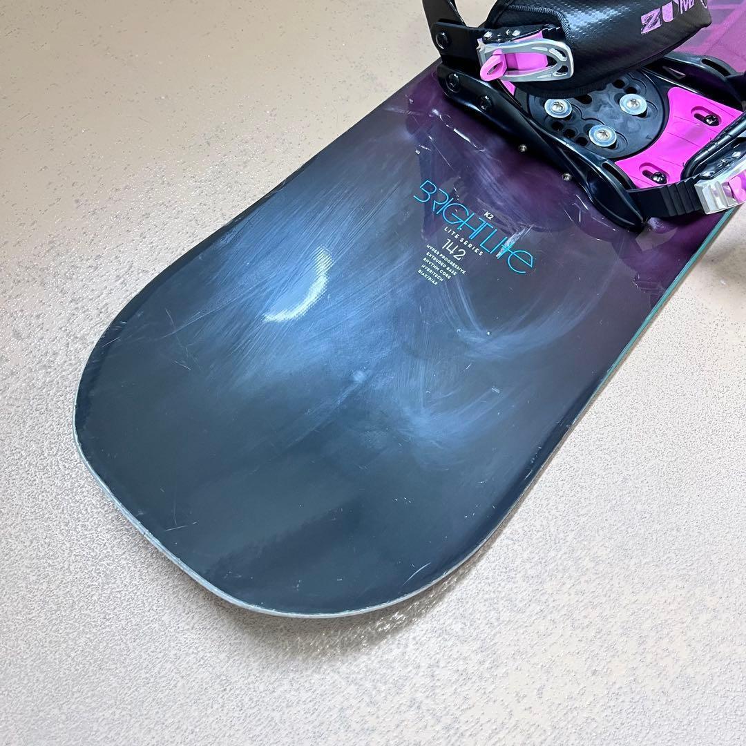 人気ガールズフリースタイルボード！ K2 Bright Lite 142