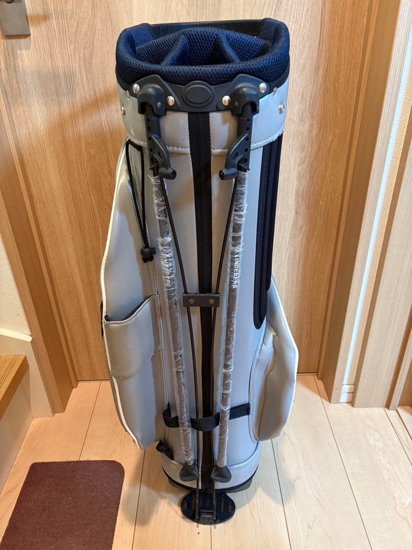 【最終価格】J.LINDEBERG グレー キャディバッグ　スタンドバッグ