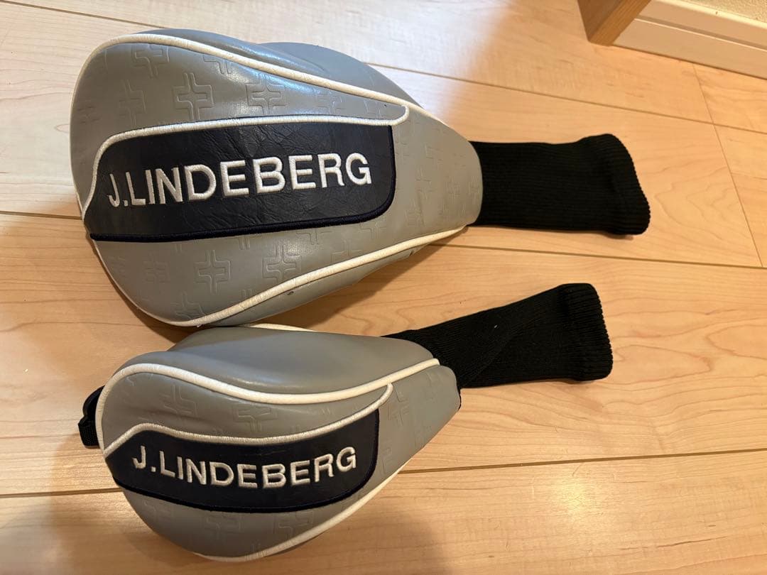 【最終価格】J.LINDEBERG グレー キャディバッグ　スタンドバッグ