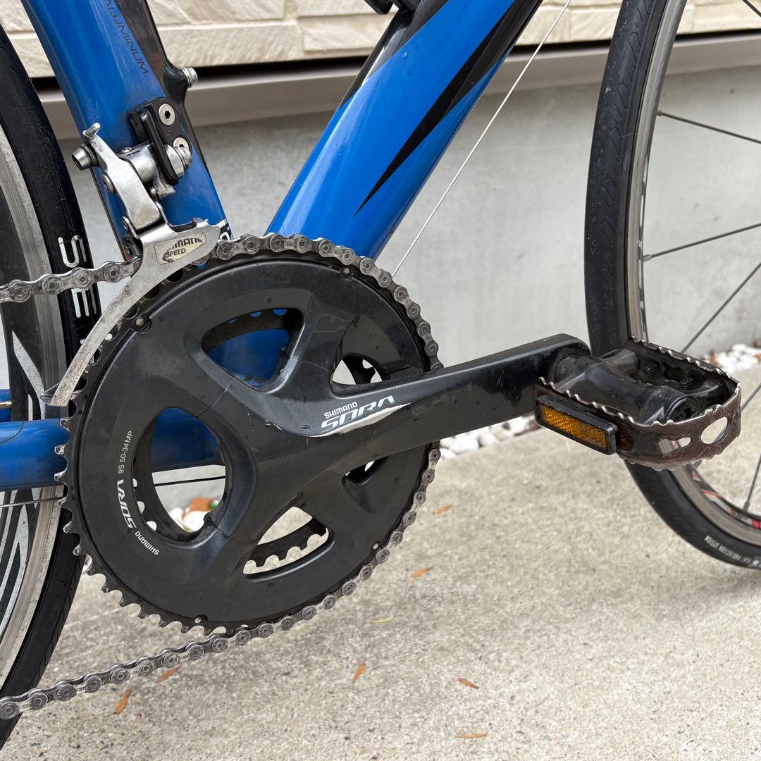 【整備済み】GIANT ジャイアント FCR1 フラットバーロード エアロ 9速