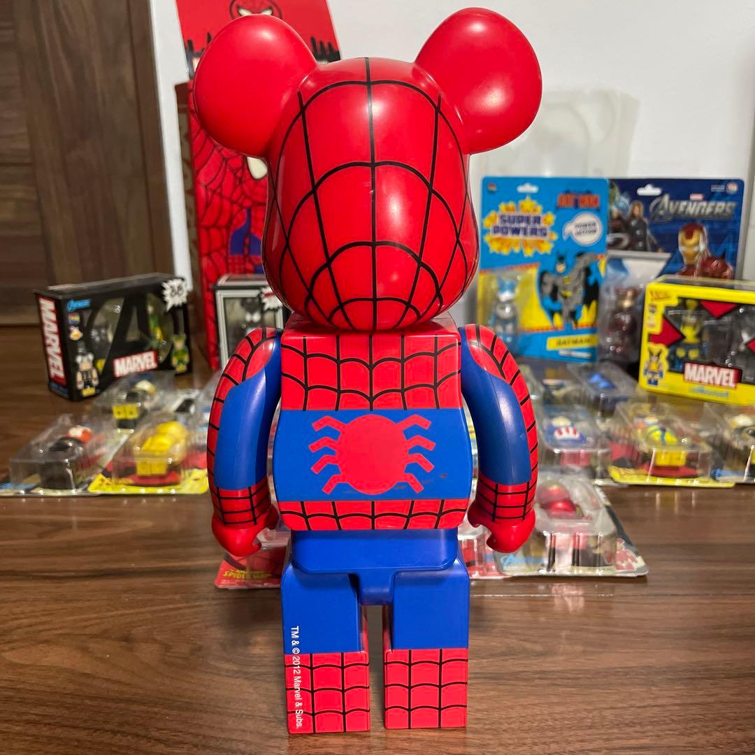 ベアブリック　400% スパイダーマン　marvel