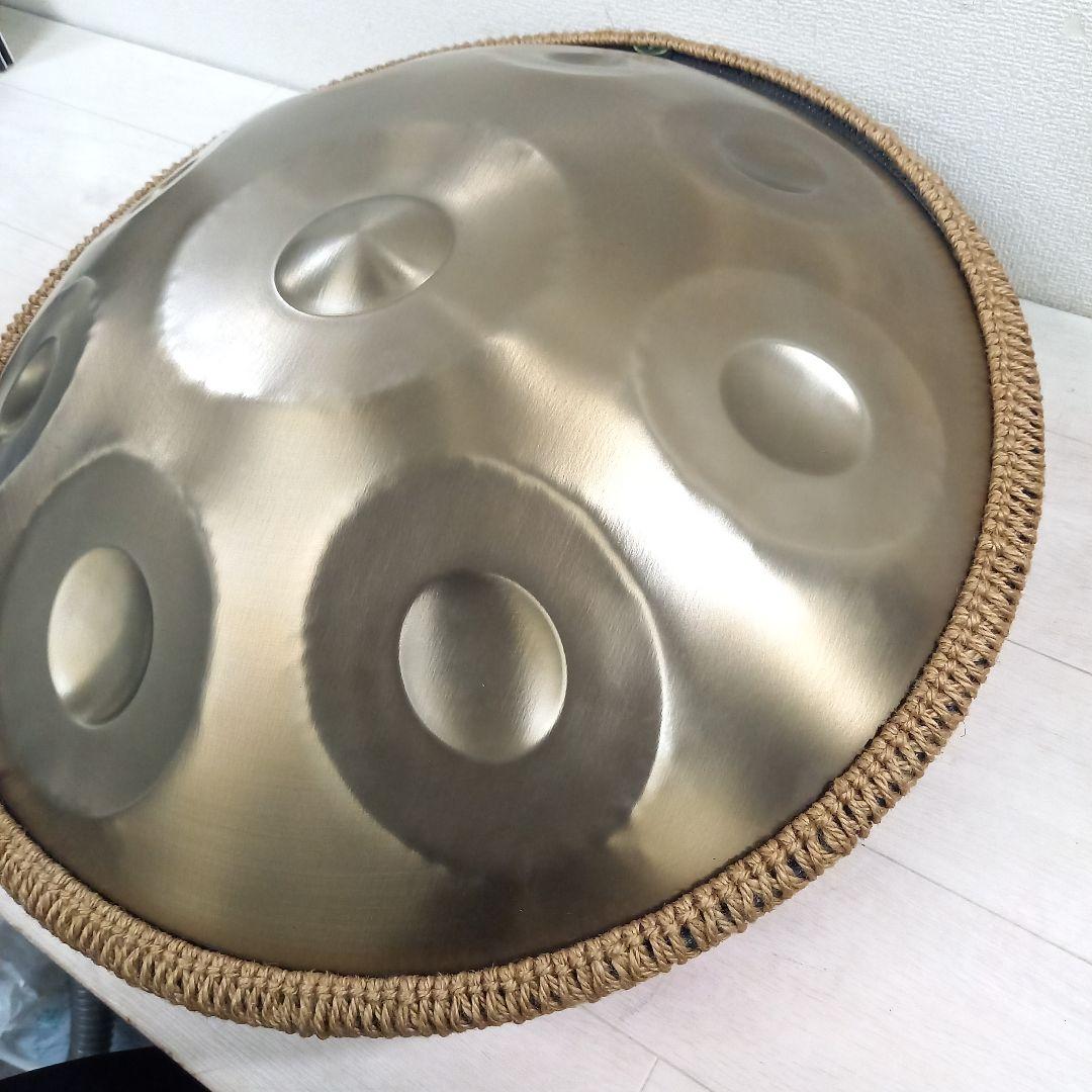 未使用◎handpan 432Hz 10ノート スチールドラム ハンドドラム