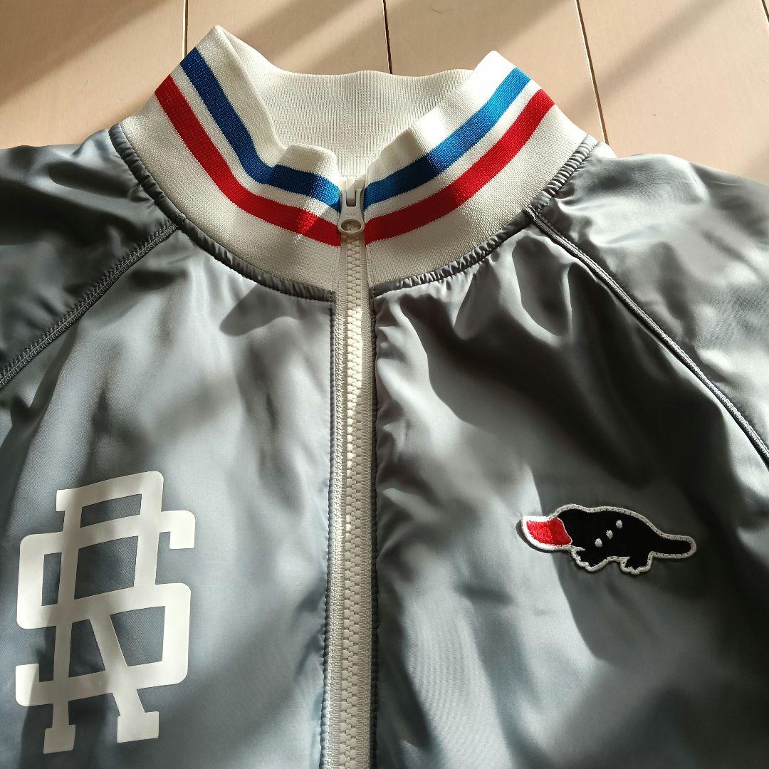 ラフ＆スウェル　ナイロンジャケット グレー DUCKBILLS