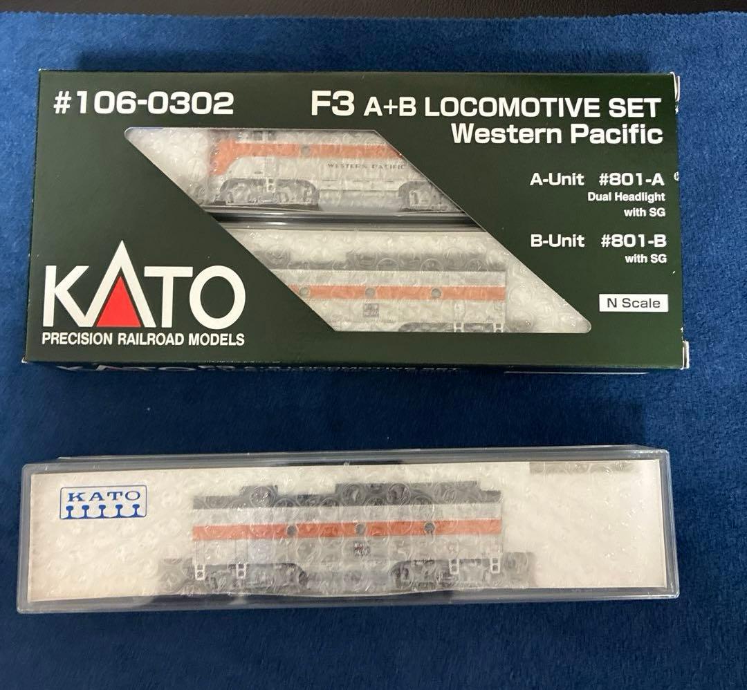 KATO W&P emd F3 A+ B + B SET Nゲージ
