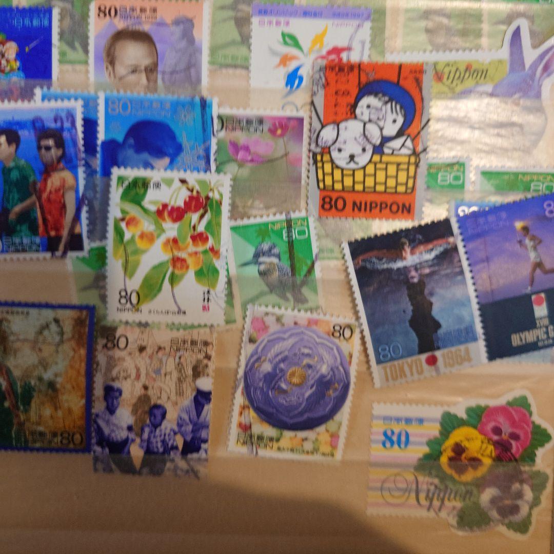 日本 使用済切手コレクション 64枚まとめ売り　ページ4