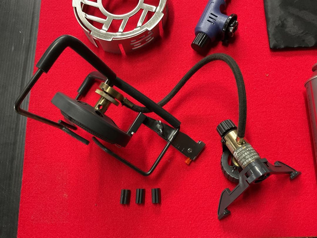 SOTO 廃盤希少人気商品ST-301モノトーンカラー動作良好美品防風リング他付