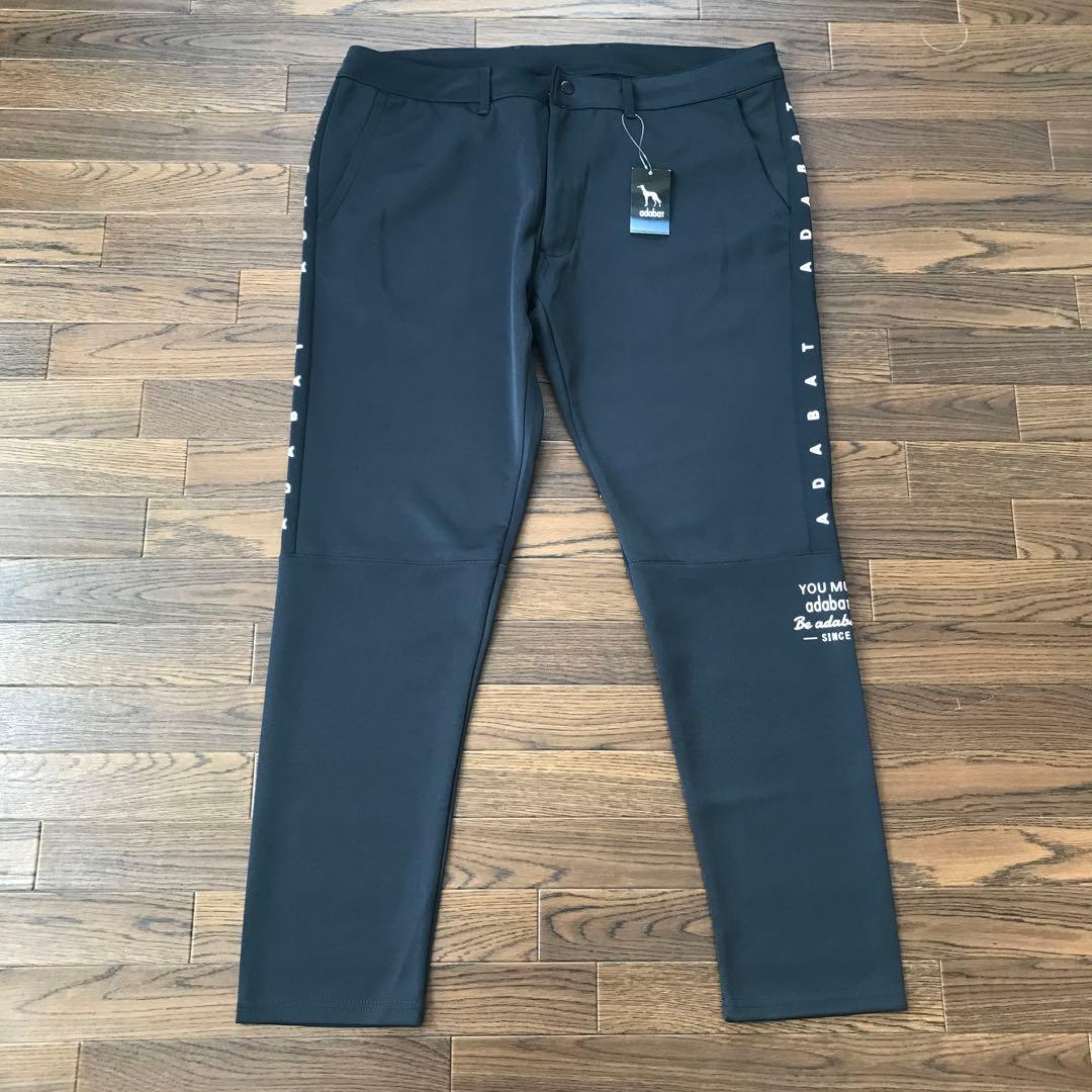 アダバット　スウェットイージーパンツ　LL ブラック