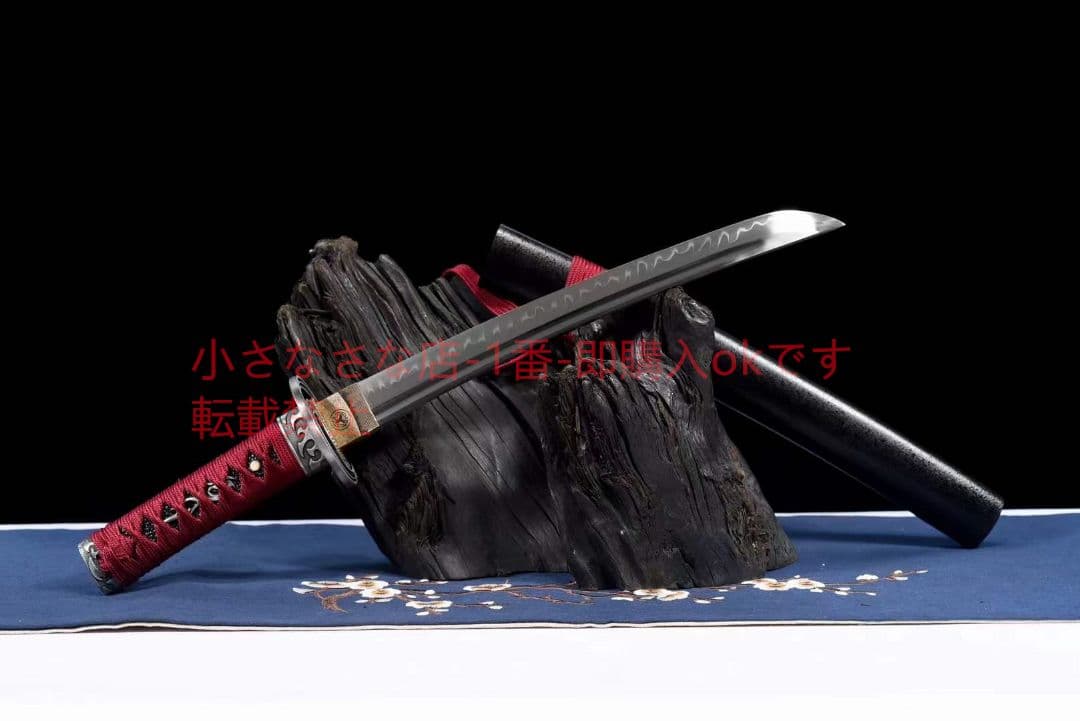 12寸T 10覆土焼刃武士短刀『ファージ』古兵器 武具 刀装具 日本刀  居合刀