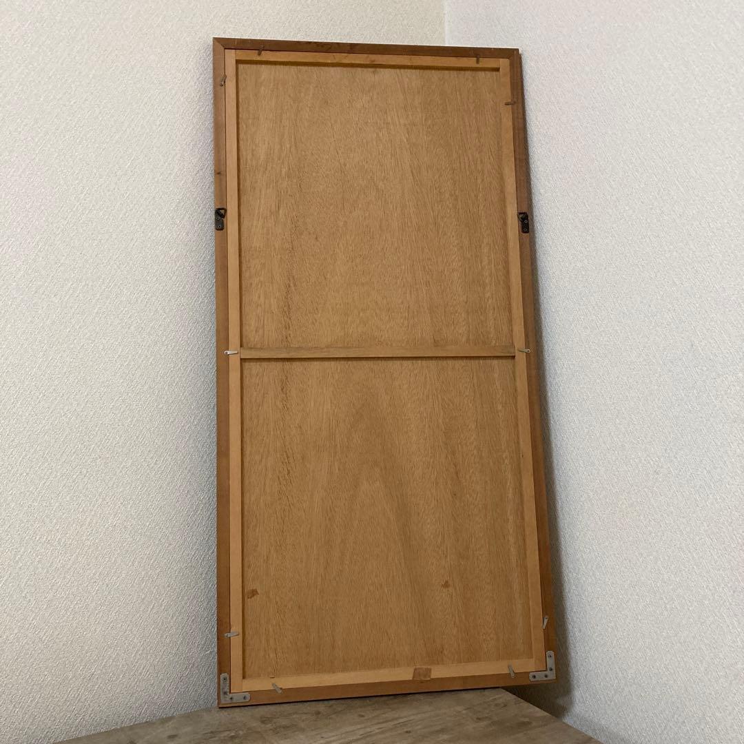 大型　モルフォ蝶　羽アート　標本　珍サイズ　高さ90センチ　ビンテージ