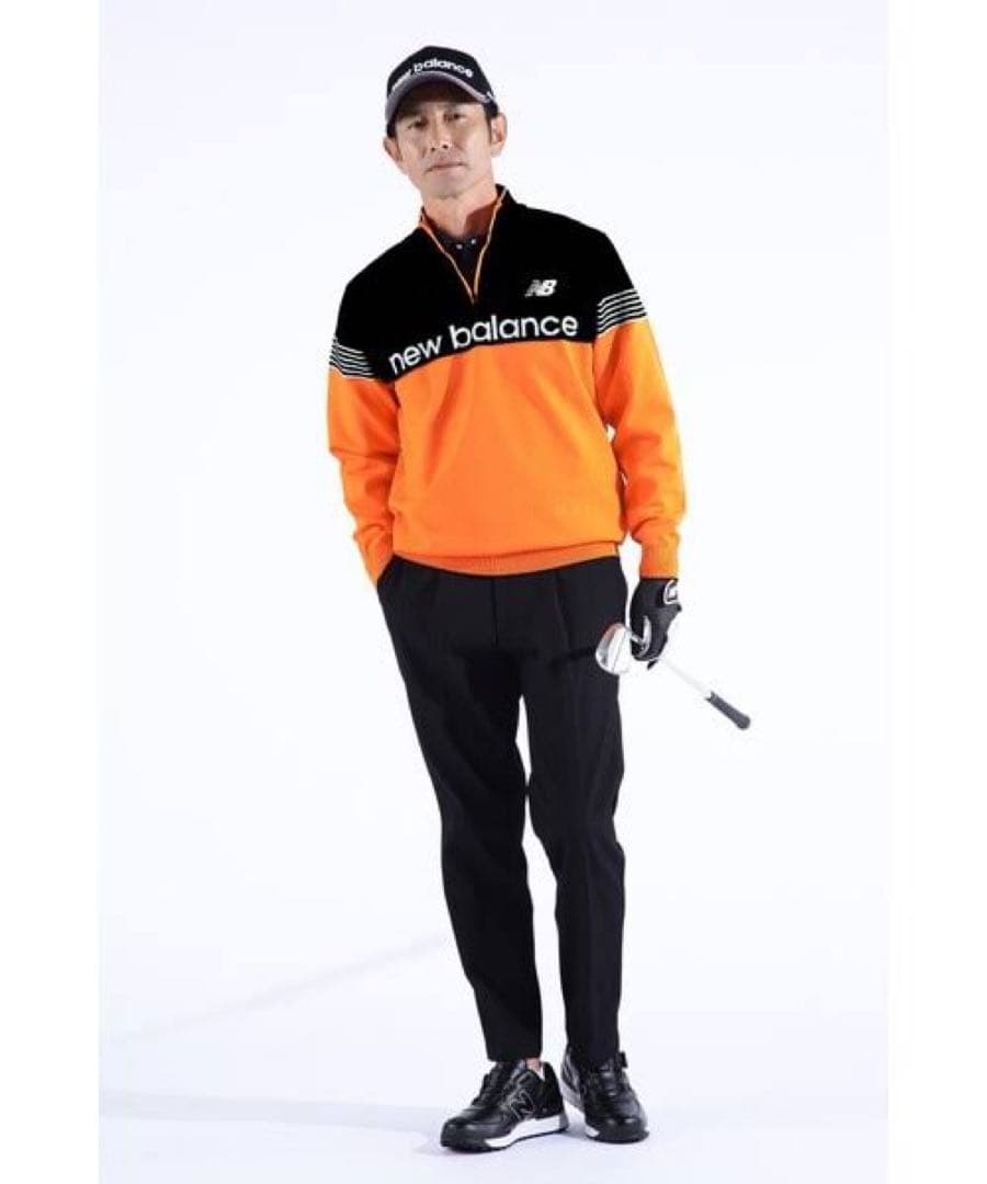 【新品】ニューバランス／ハーフジップセーター