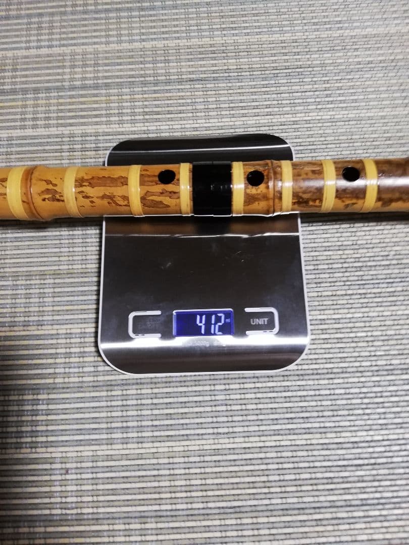 尺八本体　琴古流５孔57.5㌢1.9寸管　２印