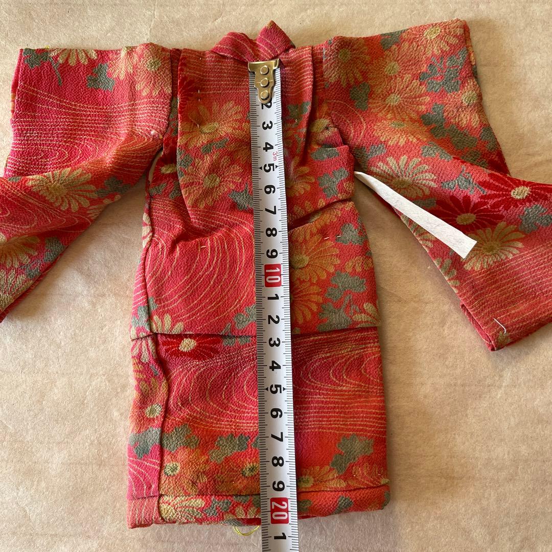 人形の着物　江戸縮緬　3号　珍しい色121207