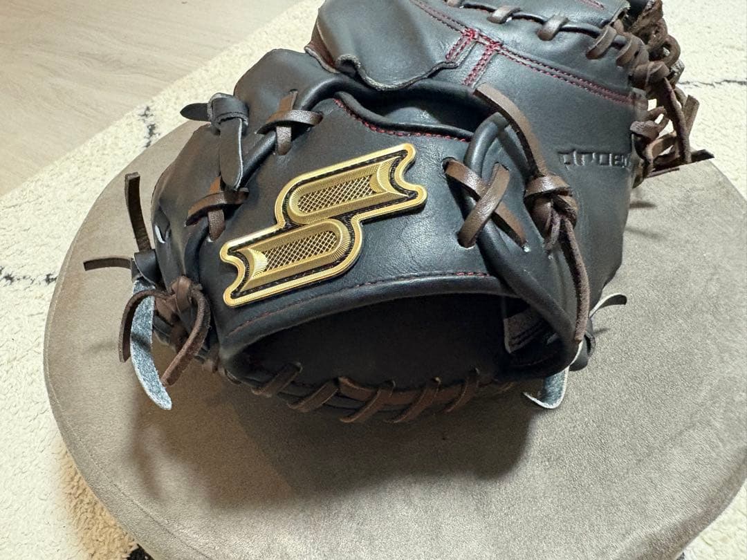 の*り様 【使用回数2回】SSKプロエッジ軟式キャッチャーミット