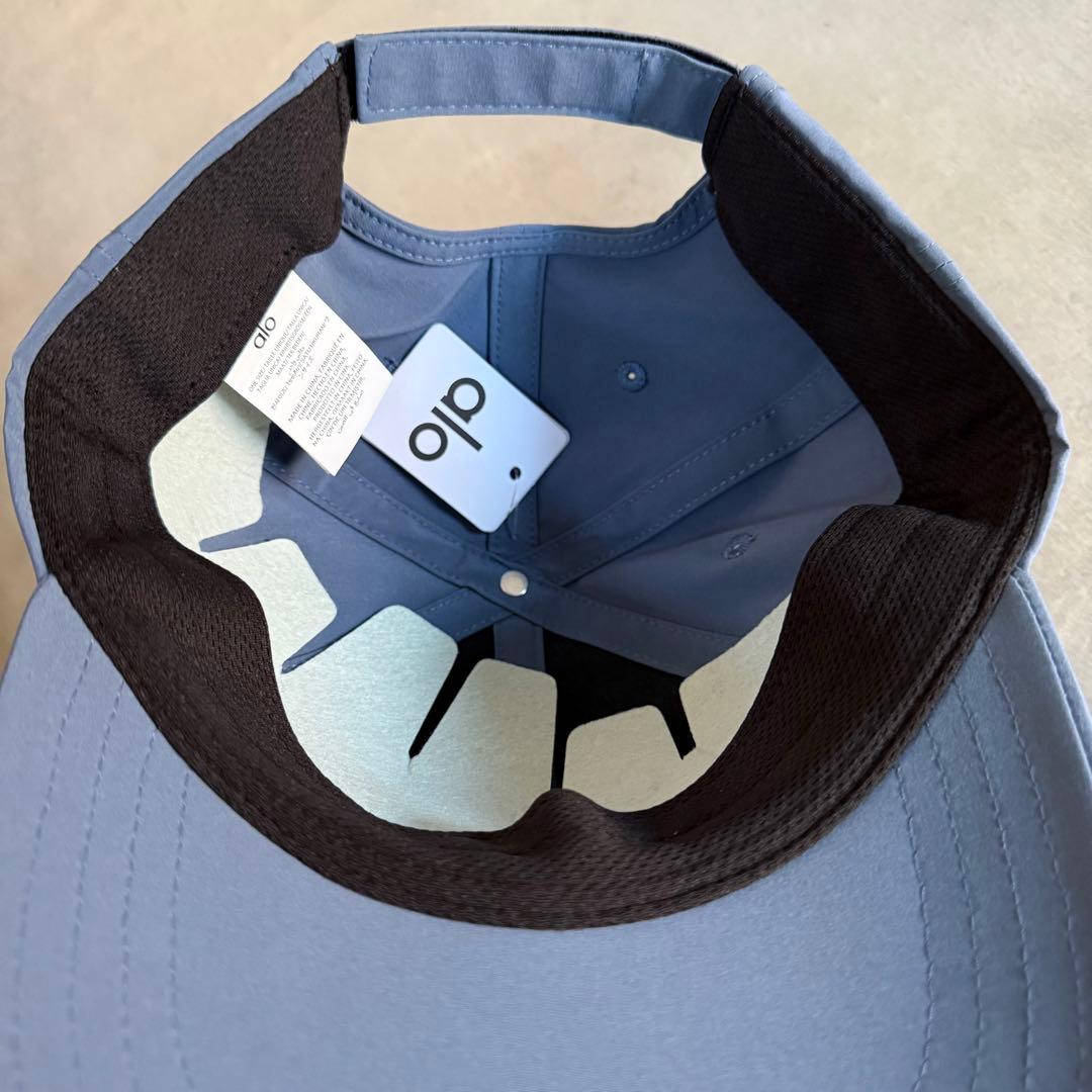 未使用品 Alo Yoga アロヨガ キャップ 帽子 Bluestone