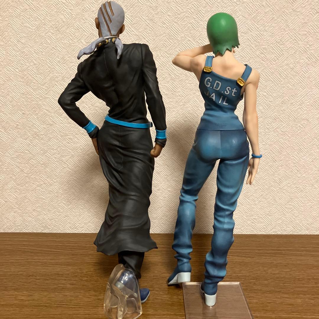 ジョジョの奇妙な冒険　一番くじ　6部　ストーンオーシャン　15体とロゴセット