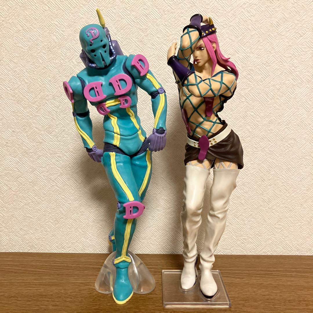 ジョジョの奇妙な冒険　一番くじ　6部　ストーンオーシャン　15体とロゴセット