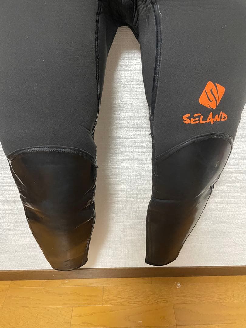 ウエットスーツ　ロングジョン　5mm seland シーランド