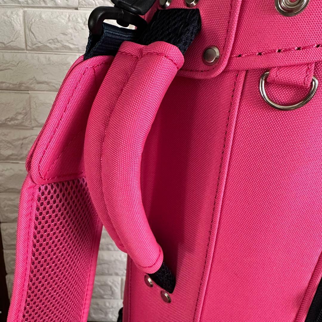 美品 ルコック スポルティフ QQCTJJ05 ピンク キャディバッグ