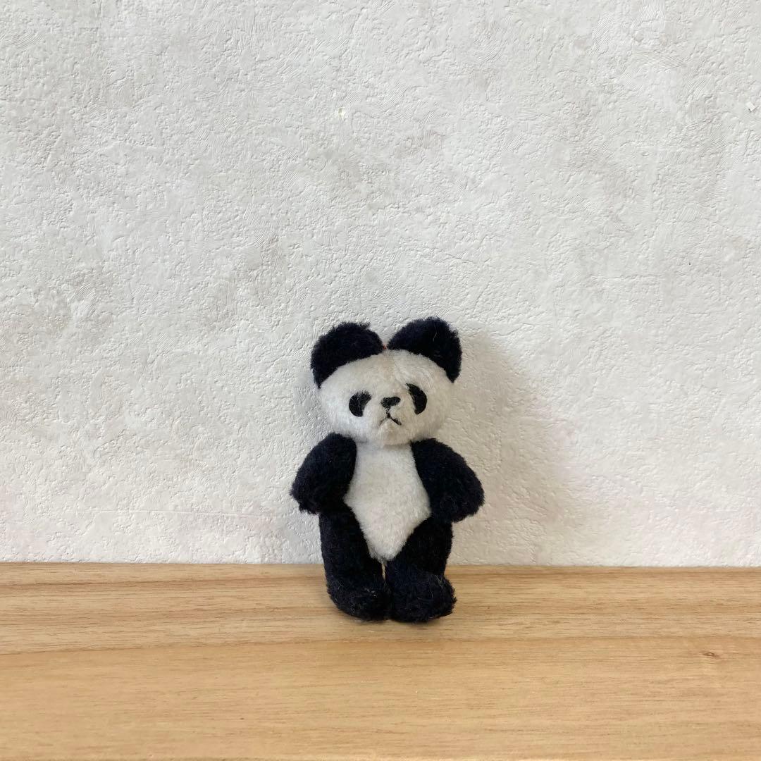 パンダ　モール　人形　ドイツ　ヴィンテージ