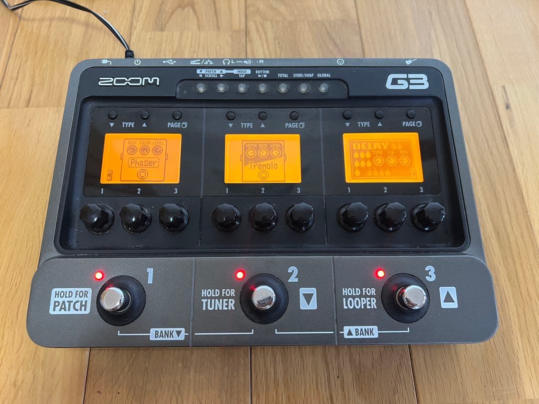 ZOOM ズーム G3 ギターエフェクター