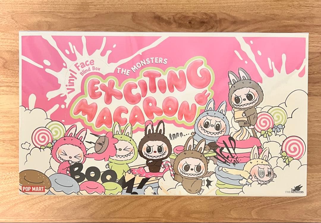 POPMART LABUBU THE MONSTERS マカロンぬいぐるみ