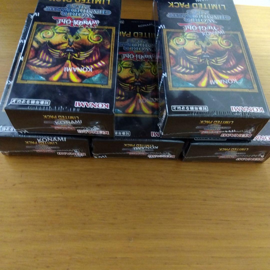 遊戯王 LIMITED PACK WORLD CHAMPIONSHIP 5BOX