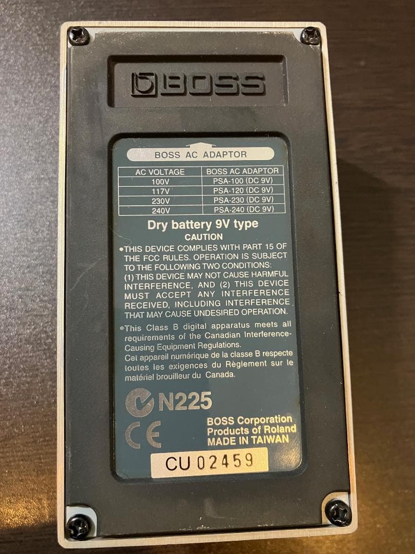 ギター BOSS Digital Reverb RV-5