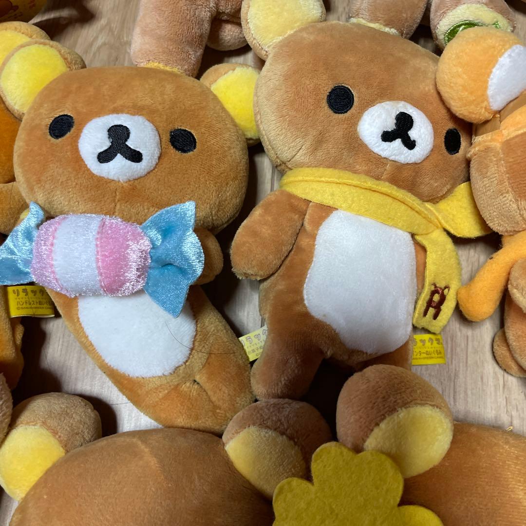 リラックマ ぬいぐるみ　りらっくま　中小　13セット
