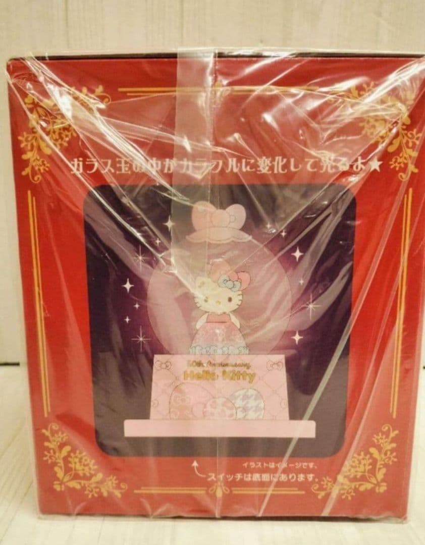 ハローキティ▫スノーグローブM▫ハローキティ50周年▫スノードーム▫キティちゃん