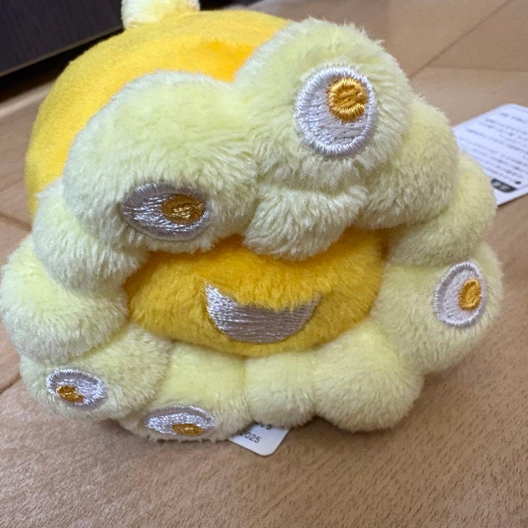 ミャクミャク　ロールお手玉マスコット　イエロー