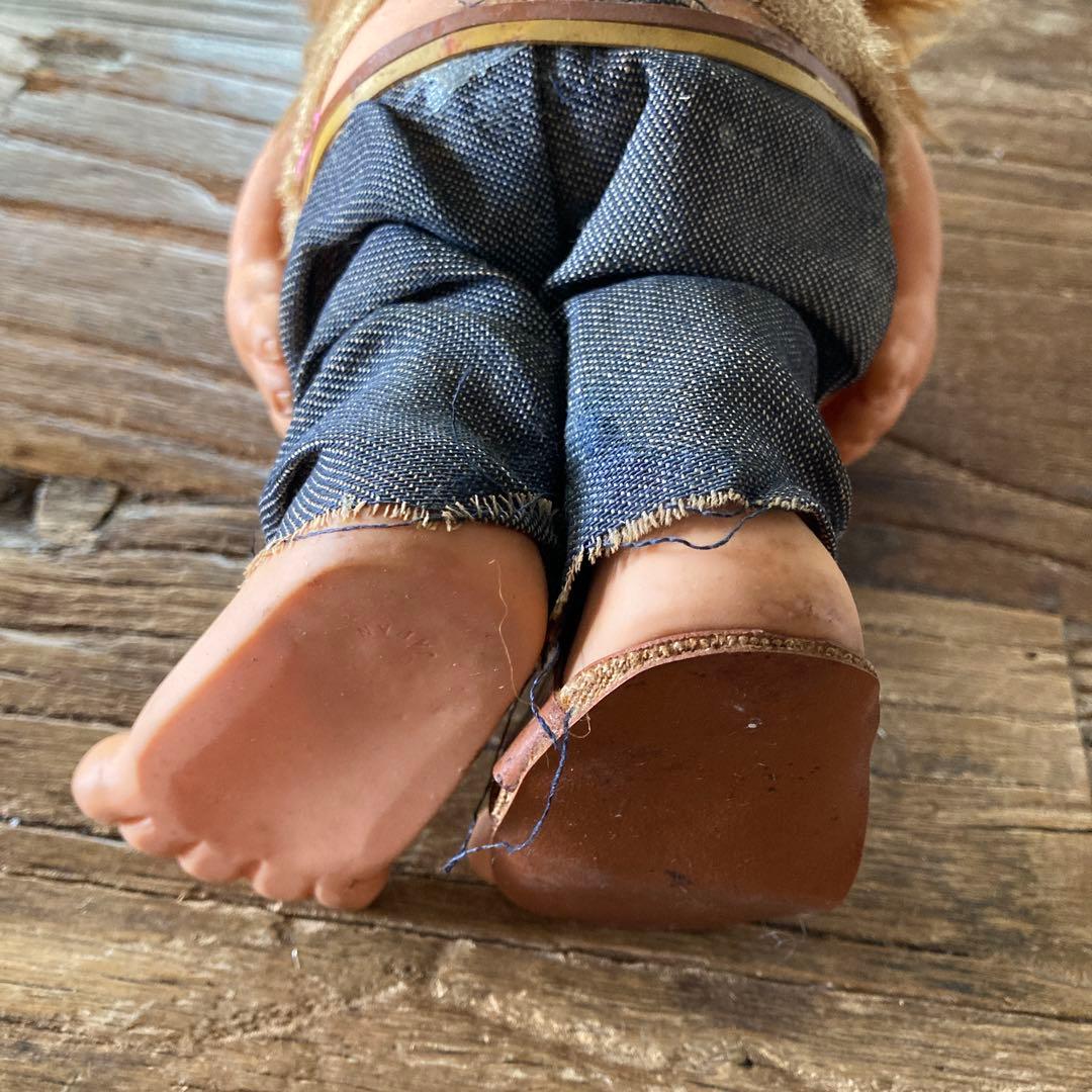 60's ヴィンテージ　ヒッピードール　人形　フィギュア　PEACE