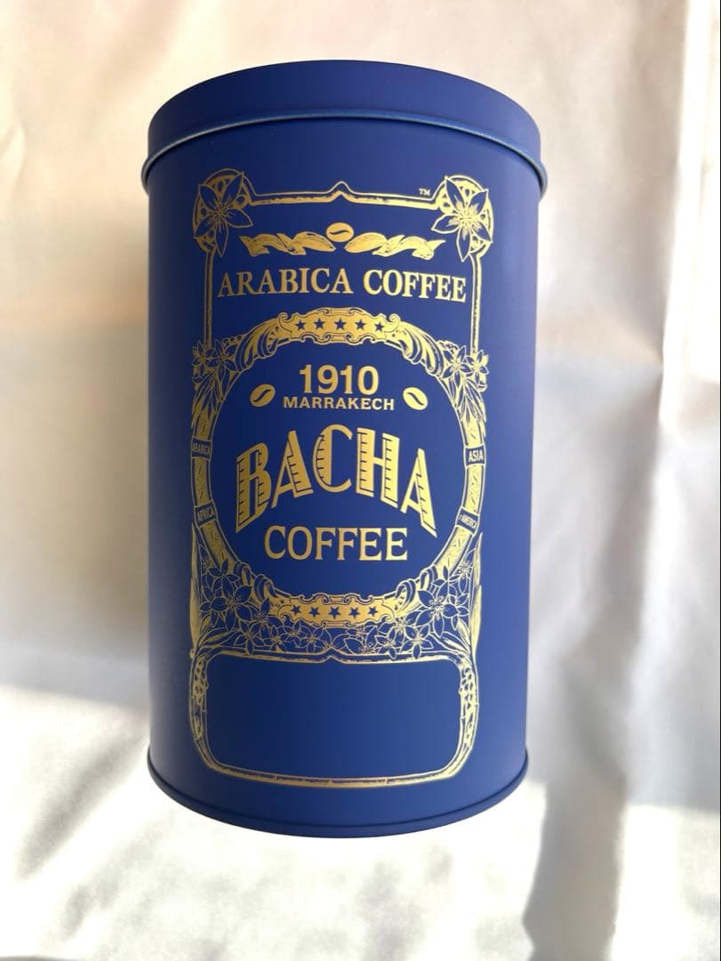 【新品・箱入り】Bacha Coffee バシャ　キャニスター　ロイヤルブルー