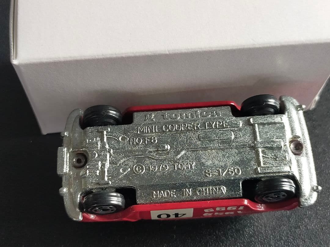 青箱トミカMiniCooper40thTraffic happybirthday