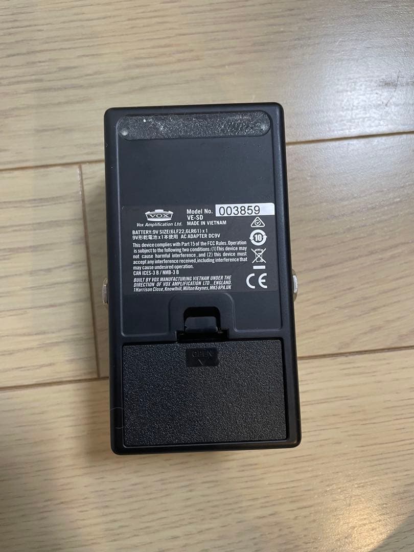 Vox SILK DRIVE ギターエフェクター