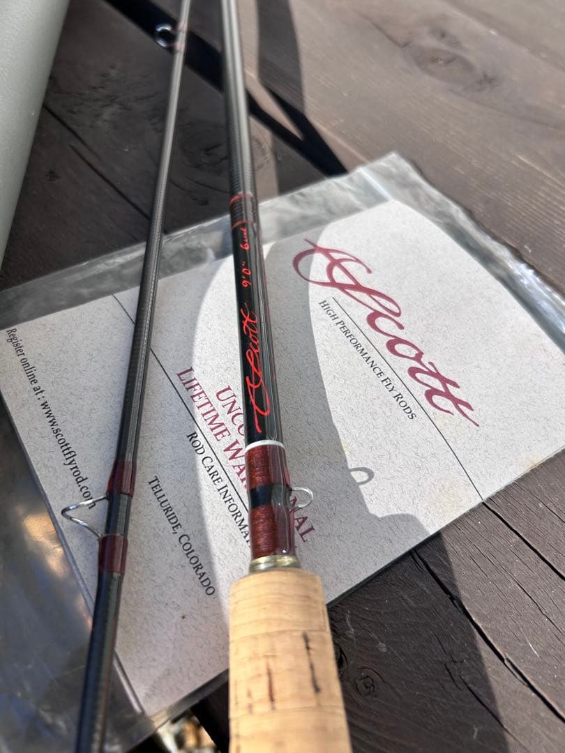 スコット　フライロッド　G906 Gシリーズ　#6 9’0” 美品