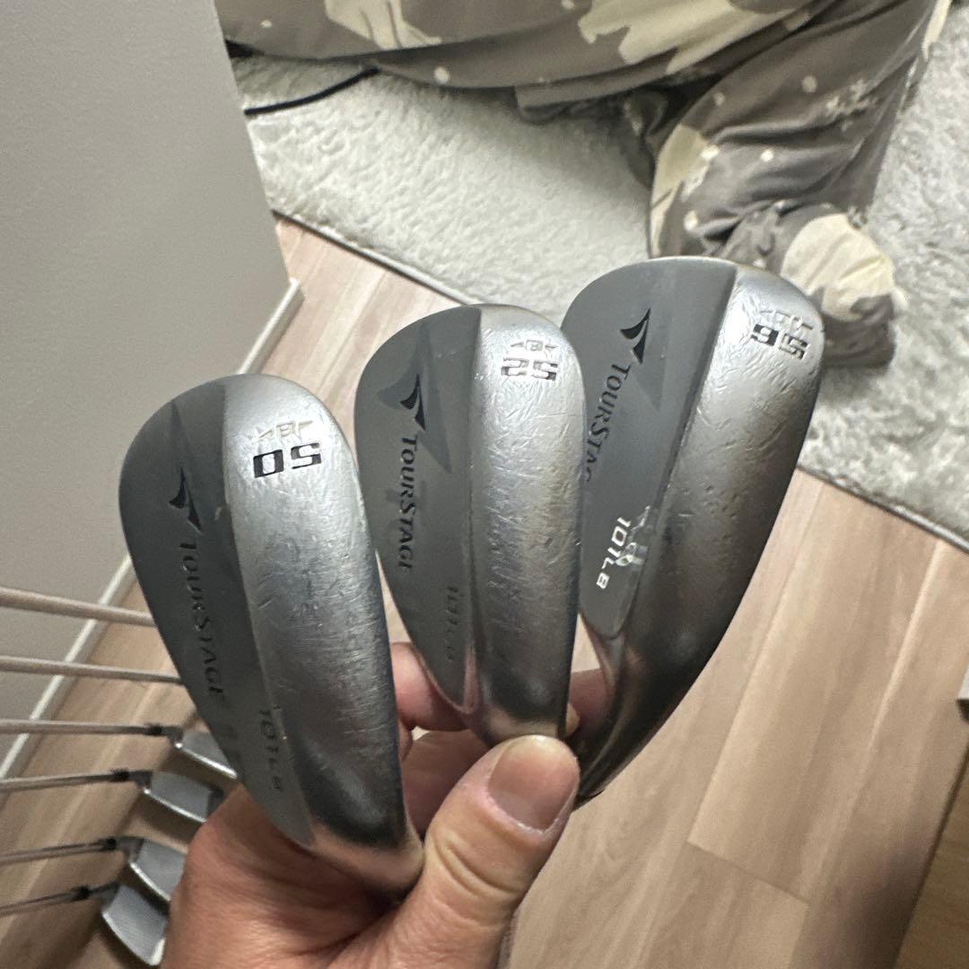 ツアーステージ　ツアーブレイド703 6本＋Xブレイド101LB ウェッジ3本