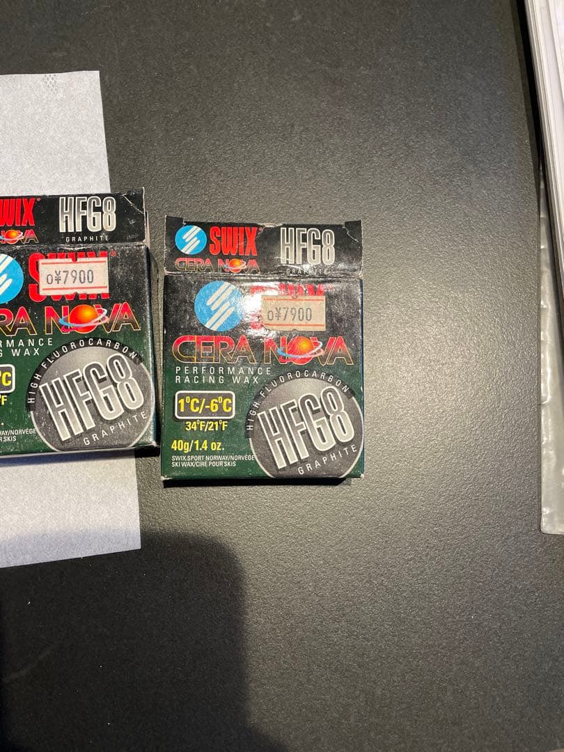 クロスカントリーワックス　SWIX HFG8 フッ素入り